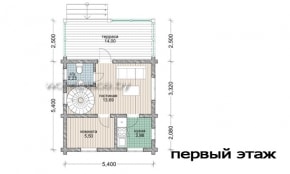 План 1-го этажа