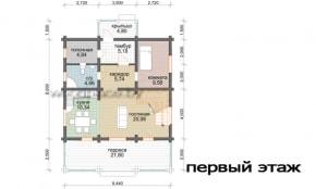 План 1-го этажа