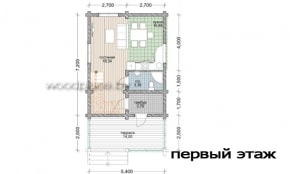 План 1-го этажа