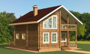 Деревянный дом "Мочаны" 3