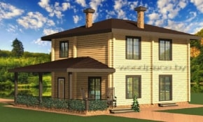 Деревянный дом "Ульяна"