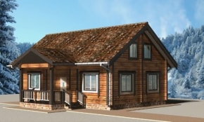 Деревянный дом "Слиж"