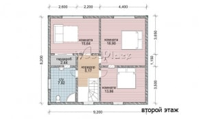 Проект каркасного дома "Ульяна"