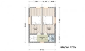 Проект каркасного дома "ГРЭЙМедиа"
