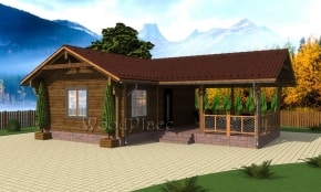 Проект бани  "Раубичи"