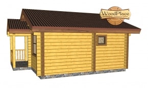 Проект бани "Цветоч"