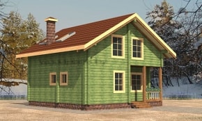 Проект дома "Конфетка"