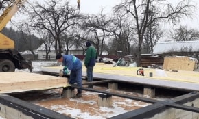 Проект каркасного дома "Боровляны"