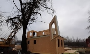 Проект каркасного дома "Боровляны"