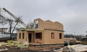 Проект каркасного дома "Боровляны"