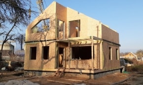 Проект каркасного дома "Боровляны"