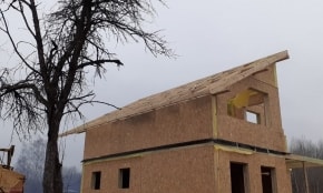 Проект каркасного дома "Боровляны"