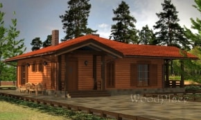 Проект каркасного дома "Юг"