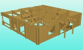Проект дома "Каприз"