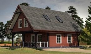 Проект каркасного дома "Киев"