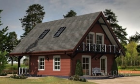 Проект каркасного дома "Киев"