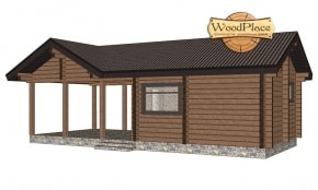 Проект бани "Косичка"