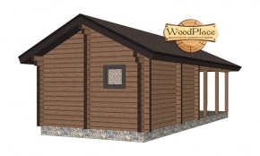 Проект бани "Косичка"