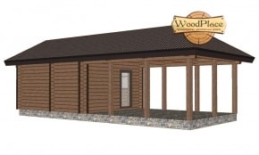 Проект бани "Косичка"