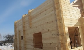 Вид на дом сбоку