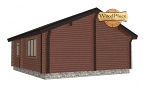 Проект бани "Лесничий"