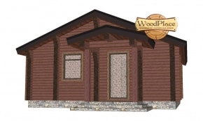 Проект бани "Лесничий"