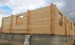 Общий вид на сруб