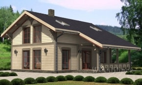 Проект каркасного дома  "Полет"