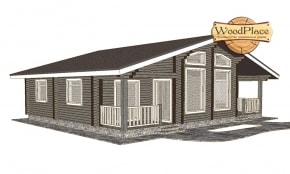 Projekt domu "Szeroki Yuri"