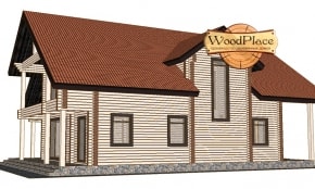 Projekt domu "Hostel"