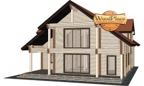 Projekt domu "Hostel"