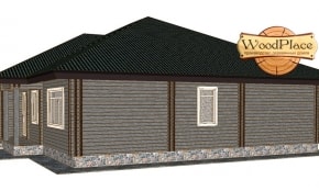 Проект дома "Рига"