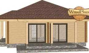 Проект дома "Таёжный бор"