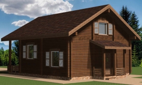 Деревянный дом "Ольга" 2