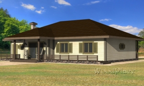 Проект каркасного дома "Белкалий"