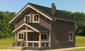 Проект каркасного дома "Барановичи"