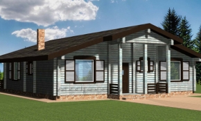 Деревянный дом "Владимир" 3