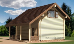 Деревянный дом "Лебеди" 3