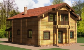 Деревянный дом "Селява" 3