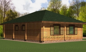 Деревянный дом "Волгоград" 3