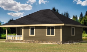 Проект каркасного дома "Молодечно"