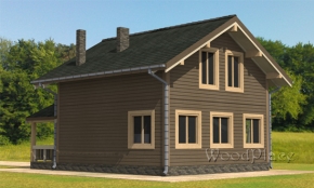 Проект каркасного дома "Барановичи"