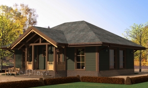 Проект каркасного дома "Волгоград"