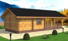 Проект бани "Северное сияние"