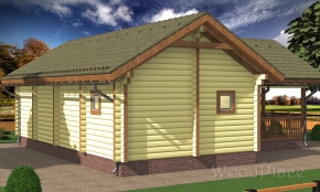 Проект бани  "Дукора"