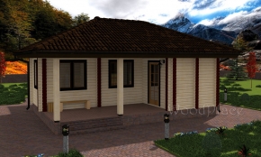 Проект бани "Олимп"