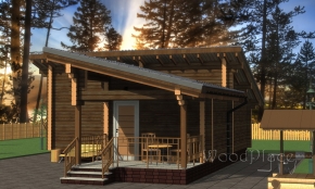 Проект бани "Бриз"