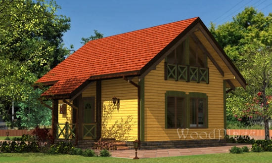 Проект каркасного дома "Уют"