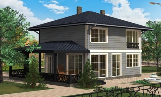 Проект каркасного дома "Ульяна"