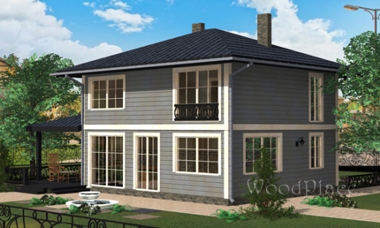 Проект каркасного дома "Ульяна"